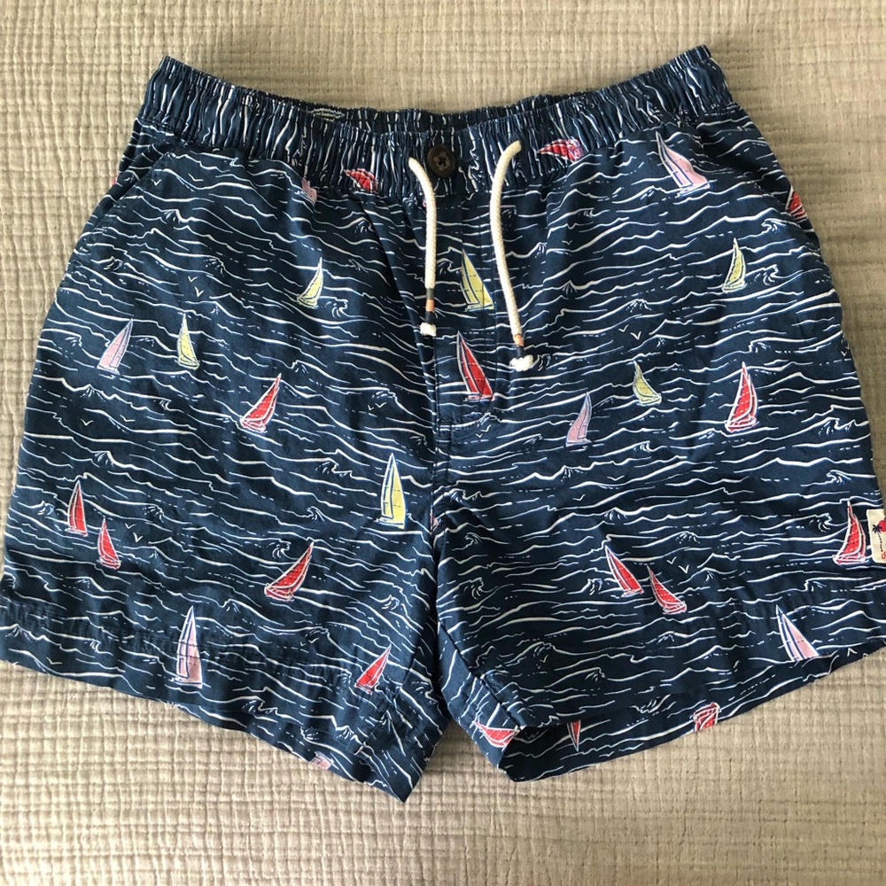 Chubbies Men's Sailboat Nautical Shorts Small